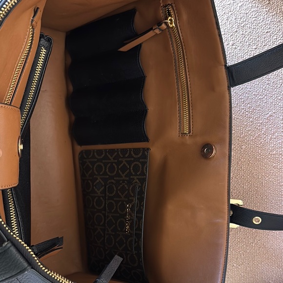 Calvin Klein Black Havana Tote Bag - Picture 10 of 15